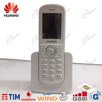 TELEFONO CORDLESS HUAWEI ETS3 PER SCHEDE SIM 3G GSM DEL CELLULARE: TIM VODAFONE WIND TRE POSTE