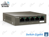 SWITCH DI RETE X5 PORTE GIGABIT TIPO TEG1105P: SONO 4 PORTE LAN CON ALIMENTAZIONE POE