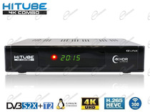 HITUBE 4K COMBO PLUS WIFI DECODER TERRESTRE DVBT2 E SATELLITE UHD WIRELESS