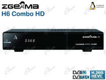 ZGEMMA H6 COMBO HD DECODER TERRESTRE T2 E RICEVITORE SATELLITE HDMI PER IPTV